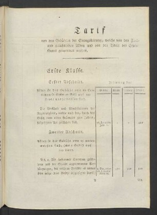 Erste Klasse