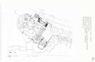 Jugendzentrum, Berlin-Kreuzberg (Diplomarbeit bei Kurt Dübbers): Grundriss 1:200