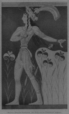 Knossos, "Der Prinz" (Wandgemälde)
