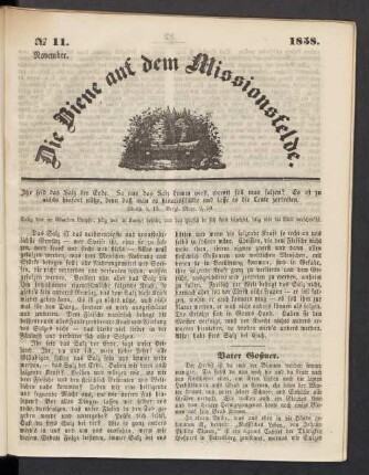N° 11. November. 1858