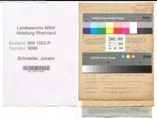 Entnazifizierung Johann Schroeder , geb. 11.05.1899 (Polizeibeamter)