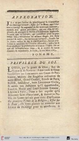 Privilège du Roi
