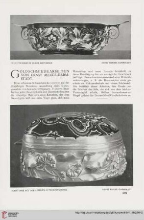 1: Goldschmiedearbeiten
