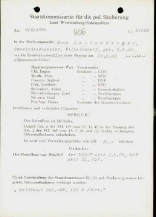 Leitenberger, Emma