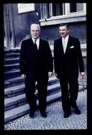 Oberster US-Richter Earl Warren 19.8.59.