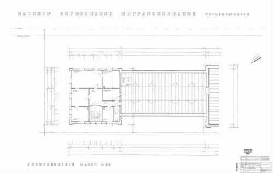 Osterburken: Teilgrundriß EG - Wohnung Empfangsgeb. Wohnung