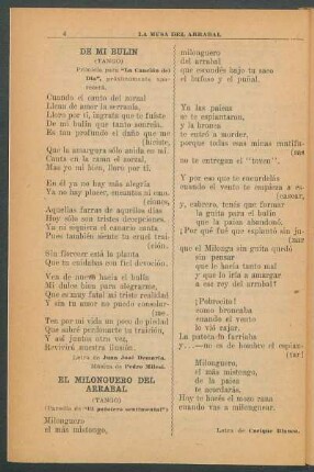 El milonguero del arrabal