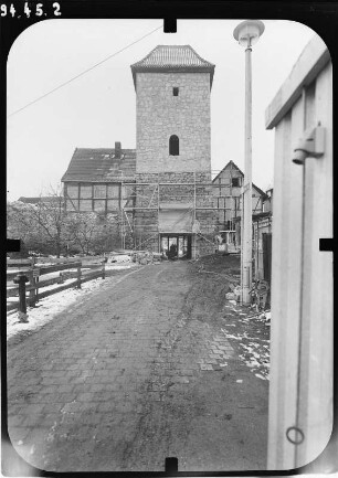Ellrich. Wernaer Tor (14. Jh.). Feldseite