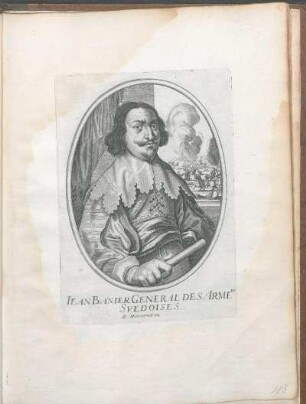 Iean Banier General Des Armees Svedoises.