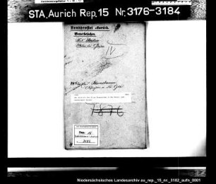 Der Eintritt des Elias Rosenstamm in die Maler- und Glaserzunft Norden