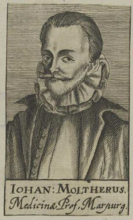 Bildnis des Iohannes Moltherus