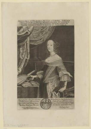 Bildnis der Sophia Elisabeta von Braunschweig-Lüneburg