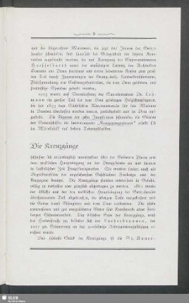 Die Kreuzgänge