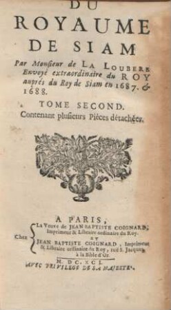 T. 2: Contenant plusieurs Piéces détachées