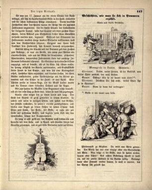 "Der letzte Virtuose." "Geschichten, wie man sie sich in Pommern erzählt."