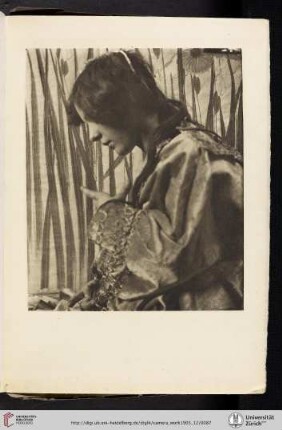 [F. [Felix] Benedict Herzog, II. Angela, photogravure from original four by five negative]