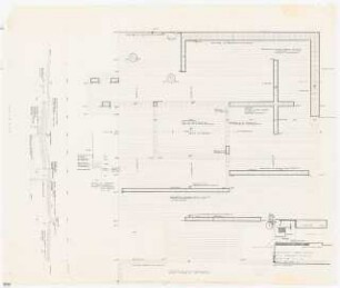 Johannesstift Berlin-Spandau Quellenhof, Schule und Kinderheim. Außenanlage: Wasserhof am Matthias-Claudius-Haus 1:20, Detailplan C