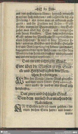 Das zwey und sechtzigste Stuck. Von dem unsichtbarmachenden Rabenstein