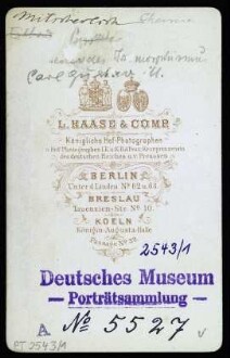 Mitscherlich, Karl Gustav