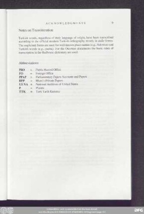 Notes on Transliteration