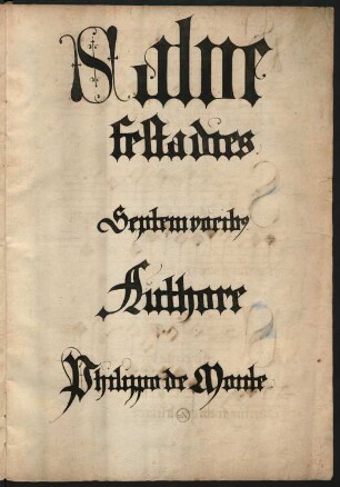 Stempel v.N. (von Nagler)
