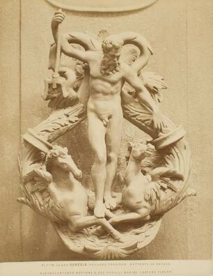 Figurativer Türklopfer vom Palazzo Trevisan, Venedig