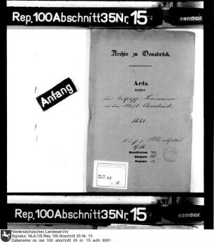 Katholisches Seminar zu Osnabrück