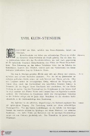 ⟦Klein Steinheim⟧