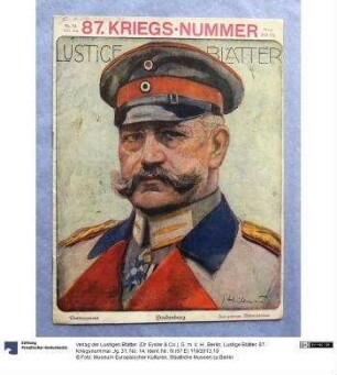 Lustige Blätter. 87. Kriegsnummer. Jg. 31, No. 14