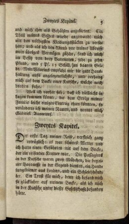 Zweytes Kapitel.