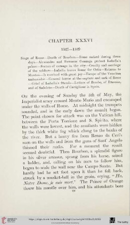 Chapter XXXVI: 1527-1529