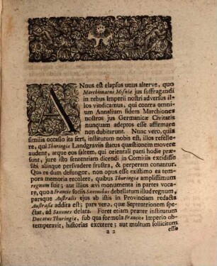 Ord. iur. Wittenb. Decanus Casp. Henr. Horn L. B. S. P. D. : [programma quo disp. inaug. C. J. Schillingii indicit, de iure suffragandi in S. R. Imp. comitiis Landgraviorum Thuringiae praefatus]