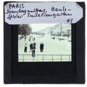 Paris, Tuileriengarten / Jardin des Tuileries