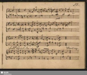 Vierling, Johann Gottfried: Herr Christ der ein'ge...; G dur.