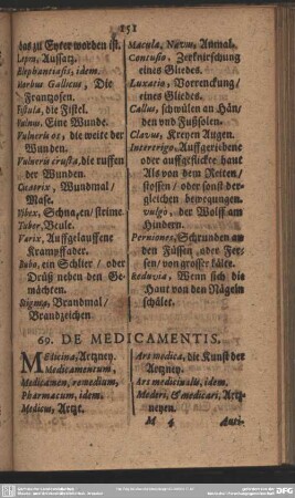 69. De Medicamentis