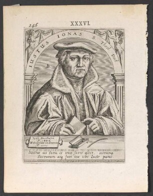 Porträt Justus Jonas d. Ä. (1493-1555)