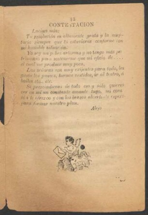 Contestación.