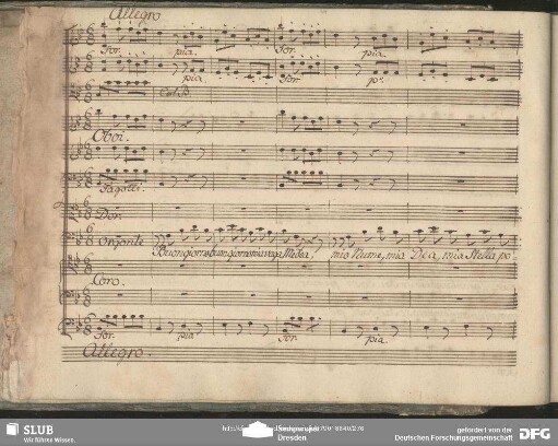 Duetto e Coro: "Buon giorno buon giorno mia vaga Medea"