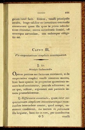 Caput III. - Caput IV.