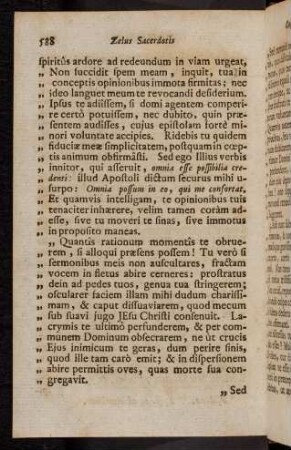588-591, Quantis rationum momentis te obruerem, si alloqui ...