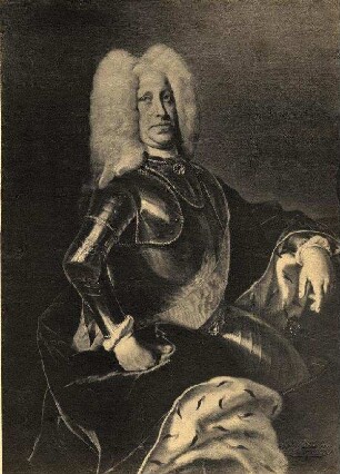Bildnis von Christian August (1673-1726), Herzog von Schleswig-Holstein-Gottorp