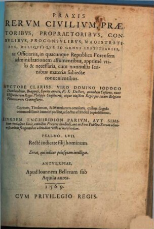 Praxis Rerum Civilium