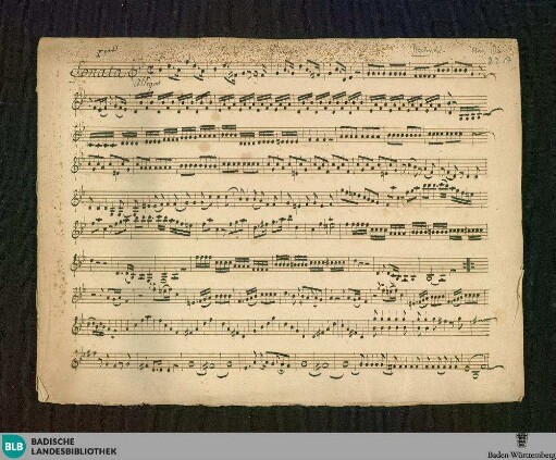 4 Sonatas - Don Mus.Ms. 2217 : vl, pf