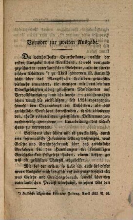 Grundzüge der Gerichts-Verfassung und des untergerichtlichen Verfahrens ... in Kurhessen