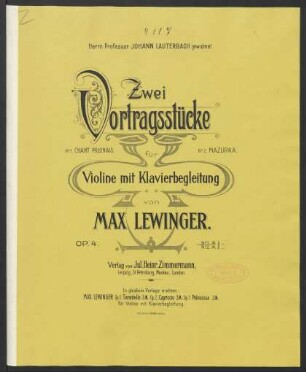 No. 1: Chant polonaise