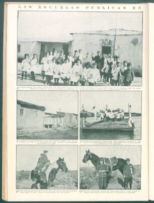 Las escuelas públicas en los territórios nacionales