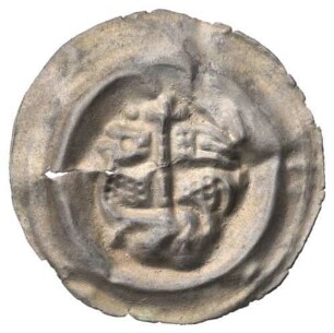 Fundmünze, Brakteat, 1250 - 1270