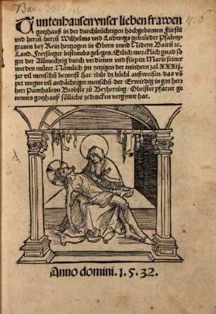 Tuntenhausen unser lieben frawen Gotzhauß