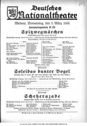 Spitzwegmärchen
