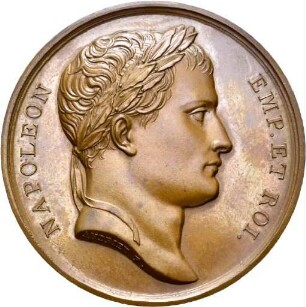 Medaille auf die Vereinigung Etruriens mit Frankreich 1808